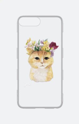 犀牛盾 Mod 防摔手機殼【客製背板】iPhone 6 Plus / 6S Plus - 可愛動物系列 花圈小喵咪