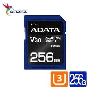 威剛 Premier Pro SDXC UHS-I U3( V30) 256G記憶卡