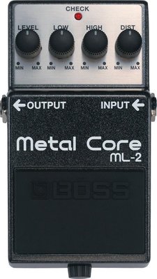 [ 反拍樂器 ] BOSS ML-2 Metal Core 破音效果器