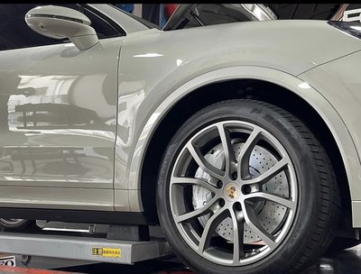 黃帝的店~Porsche Cayenne E3 21吋原廠鋁圈Exclusive Design Turbo Design