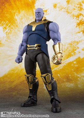 清倉【SHF】復仇者聯盟3 無限之戰 薩諾斯 無限手套 Thanos 可動 人偶 可動模型
