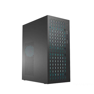 電腦機殼 臺式機電腦主機機殼迷你緊湊小型mini組裝matx itx 訂制diy小機殼