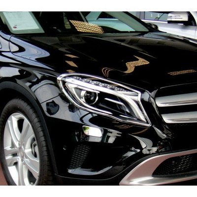 【JR佳睿精品】Benz GLA X156 14-17 GLA180 GLA200鍍鉻大燈框 電鍍 改裝 台灣製