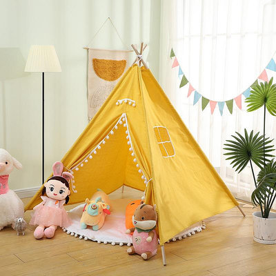 兒童禮物 禮品交換 ins風兒童室內帳篷印第安家用貿易公主城堡玩具游戲屋攝影CZ103