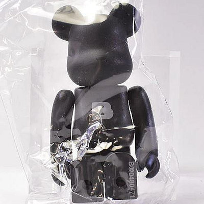 BE@RBRICK 四十八代 Bearbrick 48代 BASIC 字母熊 單出售 黑色 小B 100%