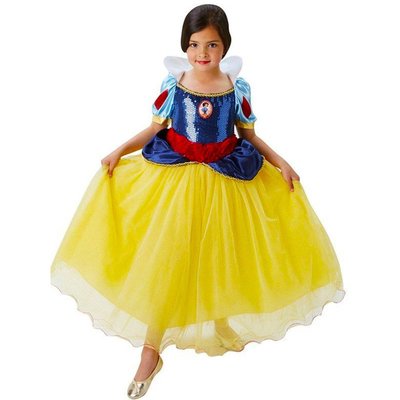 萬圣節兒童白雪公主與七個小矮人服裝COSPLAY 角色扮演舞臺演出服