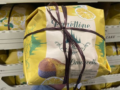 De Milan Panettone Limoncello義大利檸檬口味麵包 每個500公克-吉兒好市多COSTCO代購