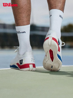 Wilson威爾勝官方2024新款RUSH PRO 4.0男士專業網球鞋耐磨運動鞋