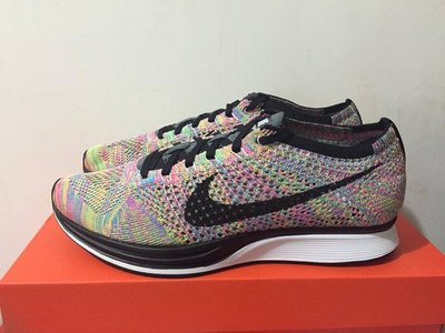 Nike Flyknit Racer 彩虹 3.0 multicolor rainbow 526628 004
