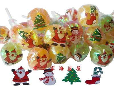 【不二家海盜屋】台灣--聖誕炫彩棒棒糖--500g189元-綜合圖案--辦活動.聖誕節糖果最可愛A2