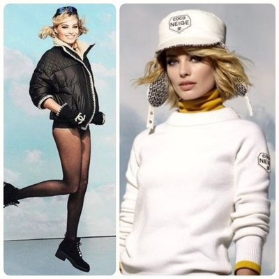 Chanel ❤️ 滑雪系列 羽絨 鋪棉外套 保暖帽