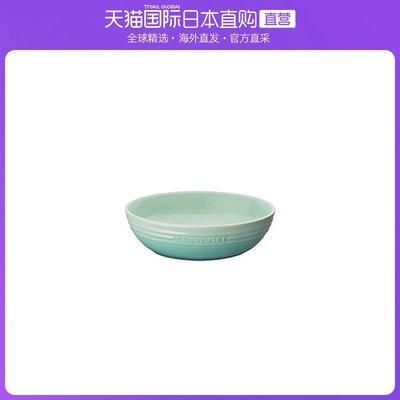 現貨熱銷-日本直郵Le Creuset 瓷碗 17cm 薄荷綠 耐熱耐冷 適用微波爐/烤箱