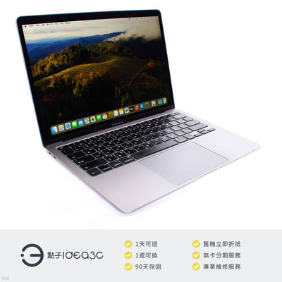 「點子3C」MacBook Air 13吋筆電 i3 1.1G 太空灰【店保3個月】8G 256G SSD A2179 2020年款 ZJ094