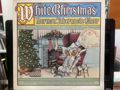 WHITE CHRISTMAS MORMON TABERNACLE CHOIR 黑膠唱片