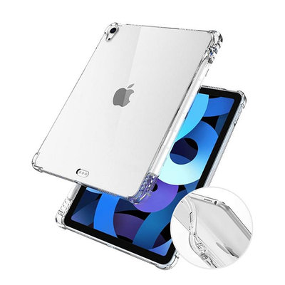 氣囊筆槽透明平板套 適用蘋果iPad mini6 Air 10.9 10.2 9.7 Pro 11 防摔殼 平板保護殼