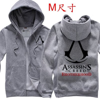 【刺客教條 Assassin's Creed】【M尺寸】連帽厚絨長袖經典遊戲外套(現貨供應 下標後可以立即出貨) #3