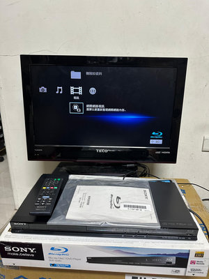 日本索尼 SONY BDP S380 DVD/CD撥放器 同軸/HDMI輸出 USB/藍光/有原廠遙控器/不含測試螢幕