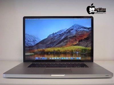 『售』麥威 MacBook Pro 17吋 Early 2011, i7 2.2GHz, 1.12TB FD