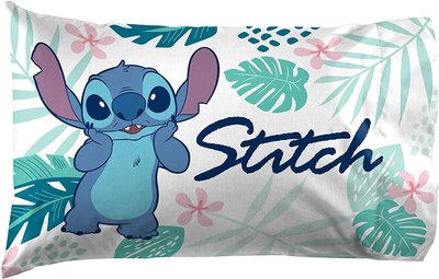 預購 美國帶回 Disney Lilo &amp; Stitch 迪士尼 星際寶貝 卡通 史迪奇 雙面枕頭套 材質柔軟 粉絲最愛