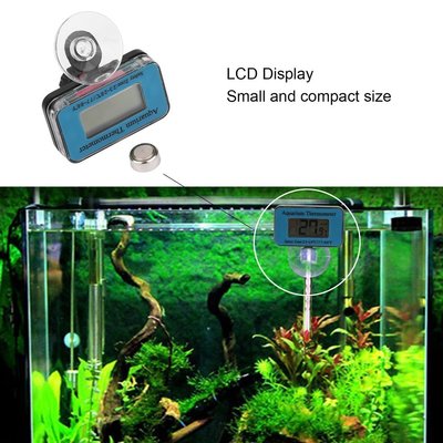 限時下殺 數字潛水魚缸水族館LCD溫度計溫度計