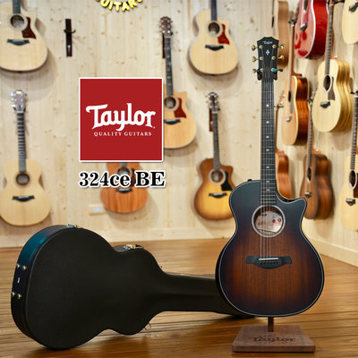 小叮噹的店 - Taylor 324ce BE Builder's Edition 電木吉他 V-Class 全新公司貨