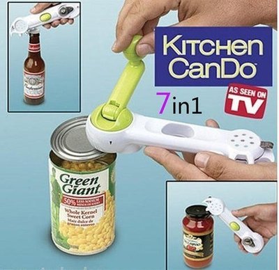 七合一開罐器 創意開瓶器 多功能 開罐器 廚房小工具