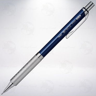 日本 Pentel Orenz Metal Grip 2代 0.3mm 自動鉛筆: 深藍色
