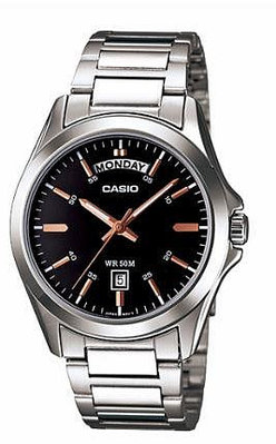 CASIO 俐落型男時尚腕錶 MTP-1370D-1A2