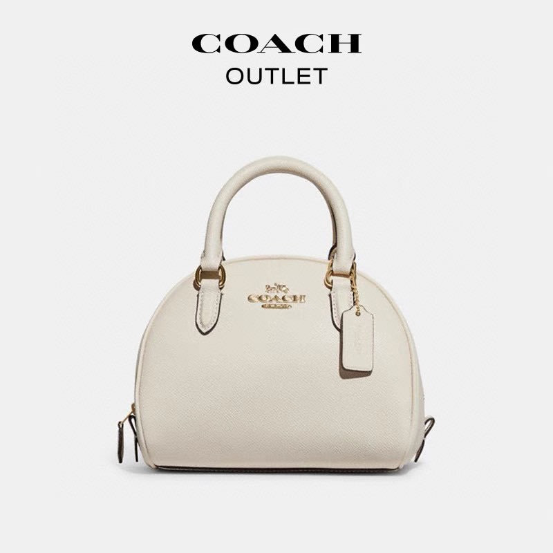 紐約精品舖】COACH CA202 新款SYDNEY女士經典標誌手袋手提包斜跨包時尚