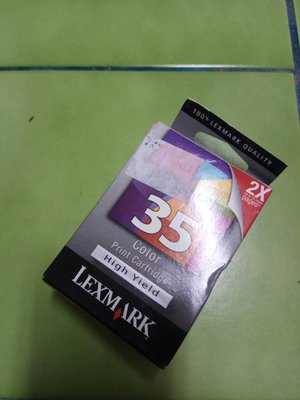 Lexmark 35 原廠 墨水匣 18C0034A /X5470/X5495/X7170/X7350/X3350