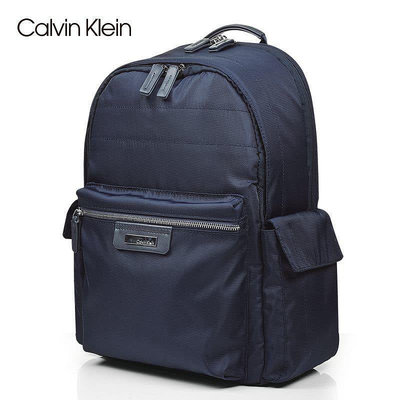 Calvin Klein 後背包 女生 男生 中性 正品 全新 筆電包 深藍色 LT980HP5