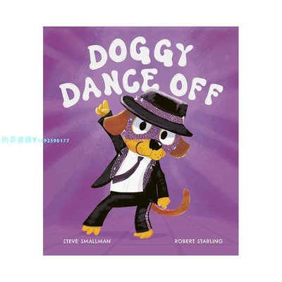 【預 售】狗狗舞步大比拼 Doggy Dance Off 英文兒童繪本