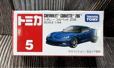 《GTS》TOMICA 多美小汽車NO05 雪佛蘭超跑 Corvette 439233