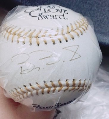 (記得小舖)MLB 舊金山巨人 傳奇球星 BB爺 Barry Bonds 親筆簽名金球 超稀有富收藏性