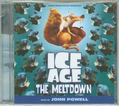 [原聲帶]-"冰原歷險記 2( Ice Age 2-The Meltdown)"- John Powell,全新美版