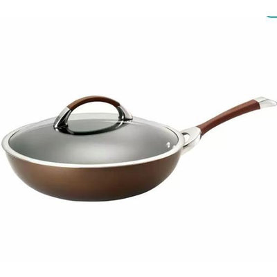 Circulon 黑鑽系列單柄炒鍋含蓋 30.5公分  W133865 COSCO代購