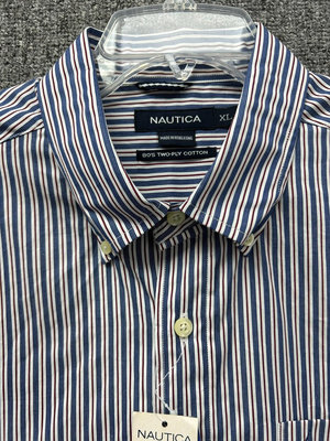 #NAUTICA/諾帝卡.男裝長袖襯衫L，XL碼
