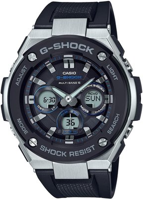 日本正版 CASIO 卡西歐 G-Shock GST-W300FP-1A2JR 男錶 手錶 電波錶 太陽能充電 日本代購