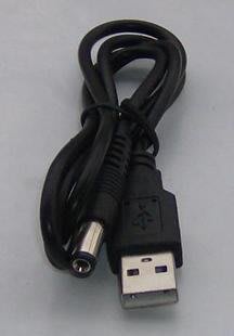 USB轉DC5.5*2.1mm DC5.5電源線 銅芯 USB對DC5.5直流線數據線  1條一拍 [55106-017