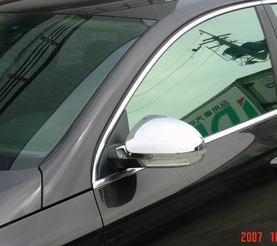 IDFR-汽車精品 VW 福斯 PASSAT 05-11 B6 鍍鉻後視鏡蓋 後照鏡飾蓋