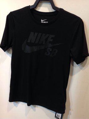 Nike SB 男款 T恤 短袖上衣 運動上衣 短袖針織衫 低調黑XL售完