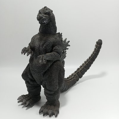 【皮老闆二店】二手真品 哥吉拉 模型 玩具 1991年 恐龍 紫753