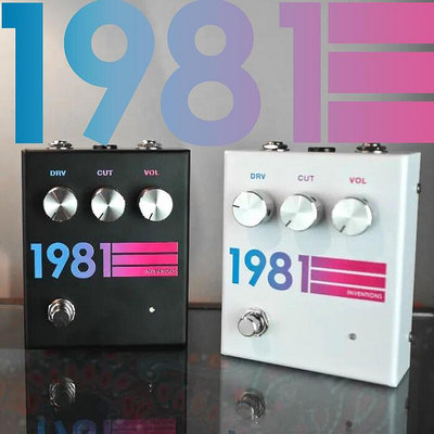眾信優品 【新品樂器】美產 1981 INVENTIONS DRV 過載失真前級放大器 單塊效果器YQ1234