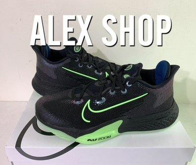 艾力克斯 NIKE AIR ZOOM BB NXT EP 男 CK5708-001黑網布紫綠勾三層REACT籃球鞋ㄇ75