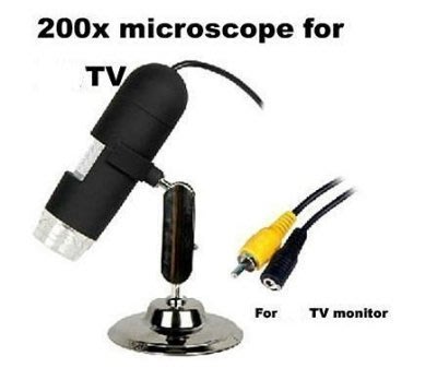 TV 用 AV 電子顯微鏡/數位顯微鏡20X-200X 頭皮檢測 工業檢測