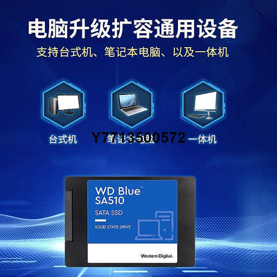WD西部數據 SA510固態硬碟250g/500g 筆電SSD桌機電腦1t/2t