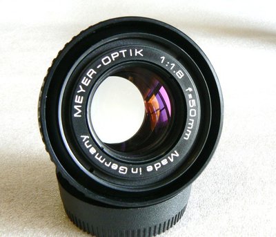 【悠悠山河】 *~盒裝庫存新品~* 梅毒 Nikon直上--德鏡 Meyer 50mm F1.8 MC 全幅鏡