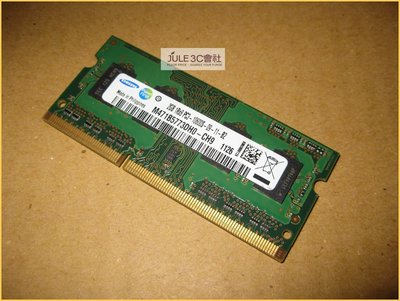 JULE 3C會社-三星Samsung DDR3 1333 2GB 2G 良品/筆電/NB/八顆粒/204PIN 記憶體
