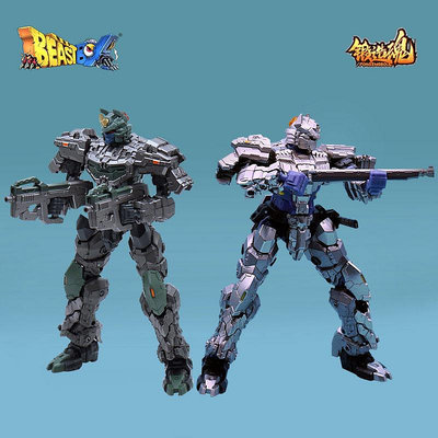 鍛造魂 影武者型兩棲戰士 白龍APSU/黑龍TIAMAT 成品機甲模型模玩