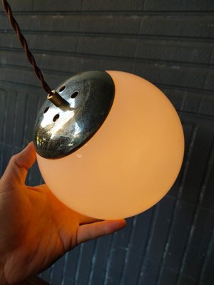大顆 奶油球燈 更換新布線 月亮 星球 老吊燈 徑 20 含線長約 75